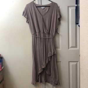 Beautiful tan NY&Co dress, never worn
